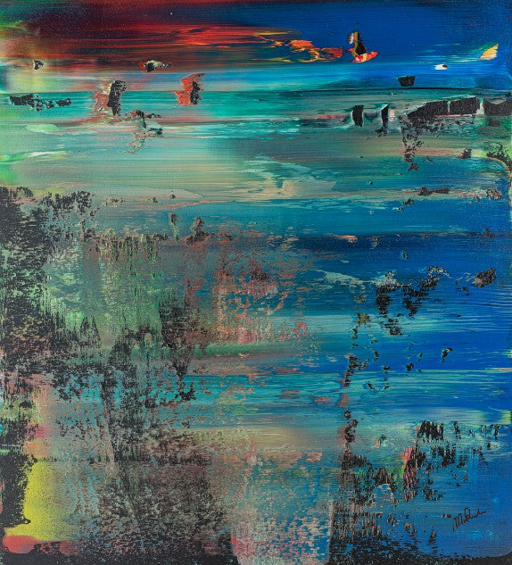 Il tramonto sul mare