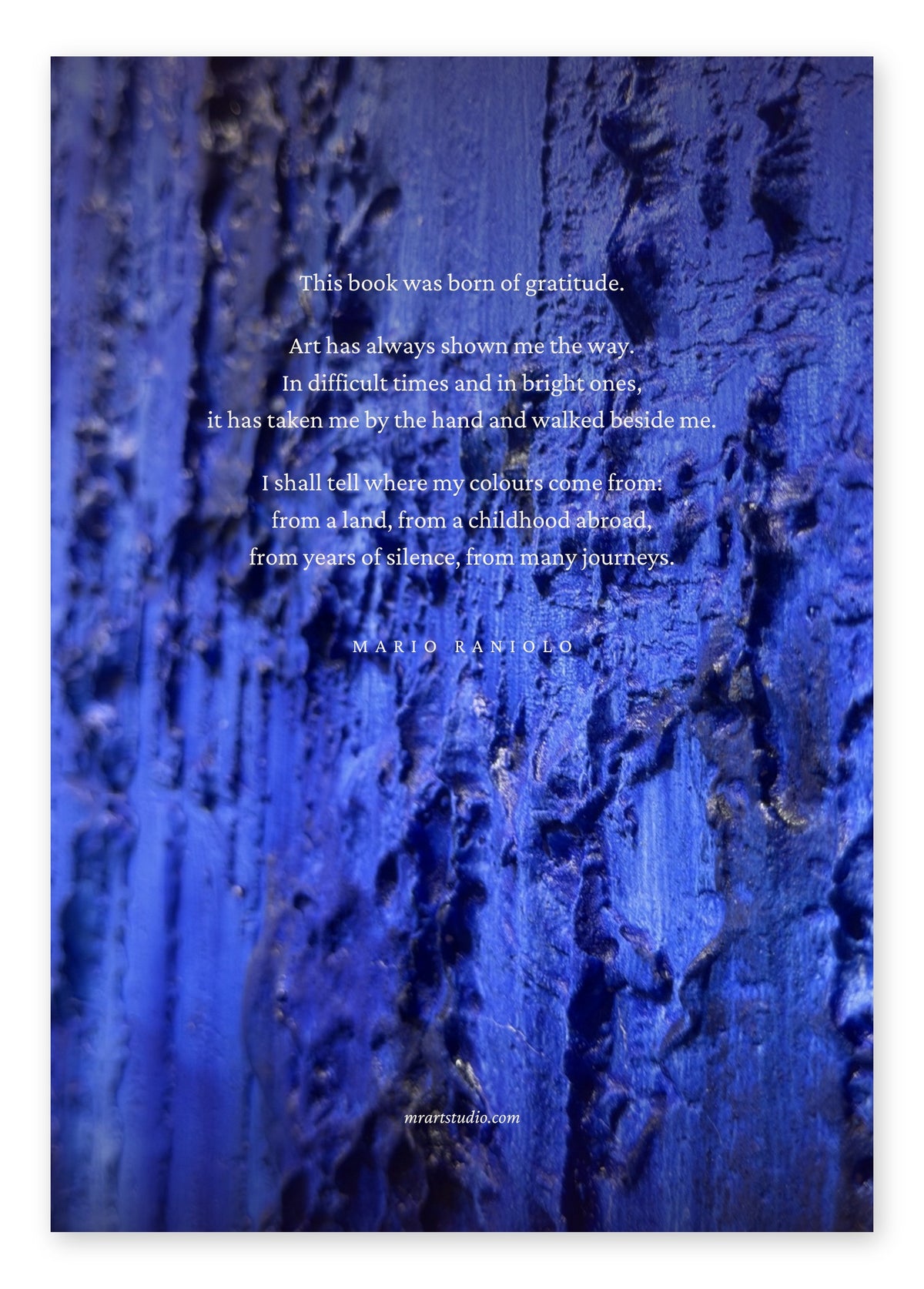 The Colour of Matter. My Painting, My Masters